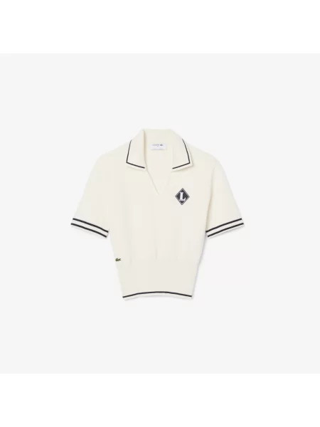 Свитер Lacoste белый