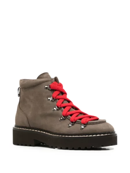 Fűzős csipkés sneaker Doucal's szürke