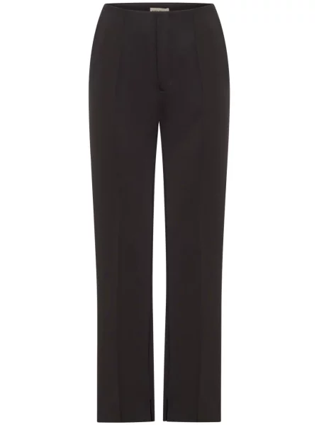 Spodnie Nicholas plisowane czarne