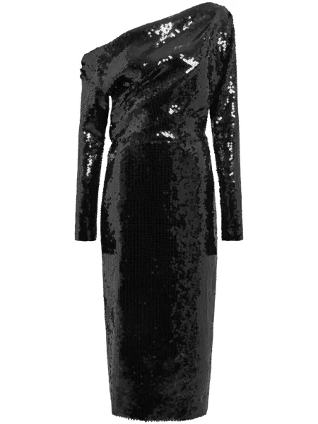 Sukienka midi 16arlington do kolan garniturowa czarna