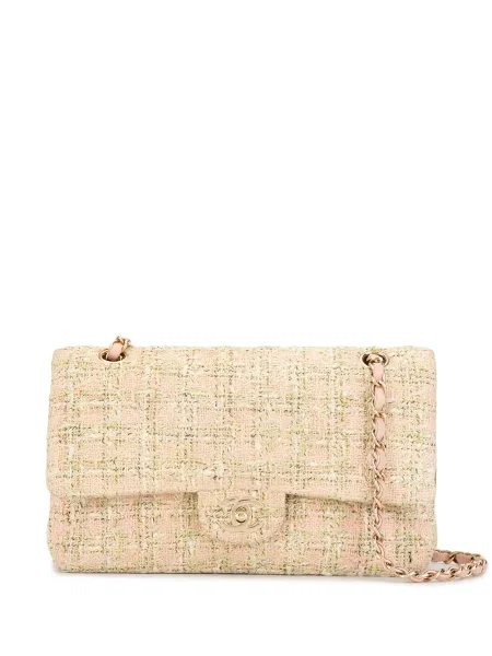 Tvídová kabelka Chanel Pre-owned