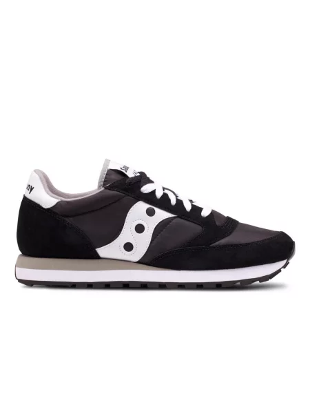 Sneakersy Saucony Jazz skórzane do biegania czarne