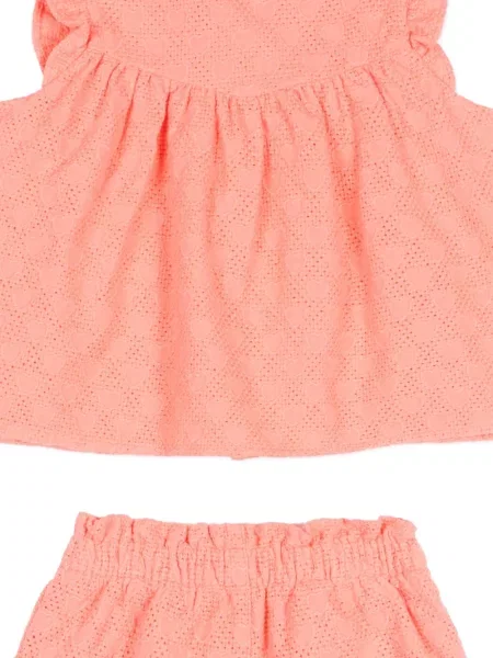 Szorty dziecięce Petit Bateau różowe