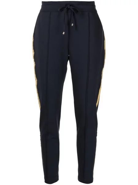 Spodnie Madison.maison w paski niebieskie