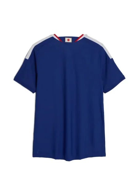 Pruhované tričko Adidas s výstřihem do v bílé