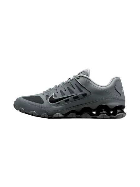 NIKE Pantofi sport Reax 8 gri metalic negru