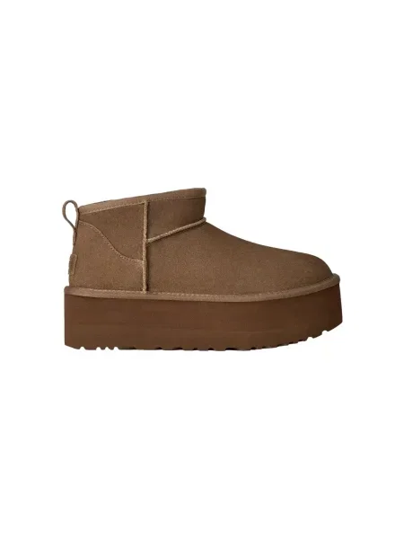 Sneakerși Ugg cu platformă clasici maro