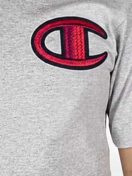 Tricou Champion cu autograf gri