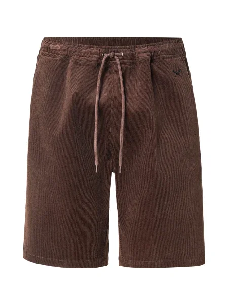 Iriedaily Hlače Corvin tamno smeđa