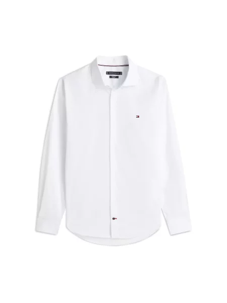 Koszula Tommy Hilfiger popelinowa biała