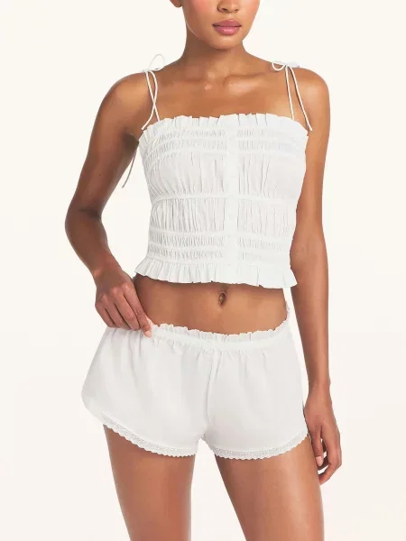 Skims Pohodlné Domácí Šortky Poplin Apparel snow