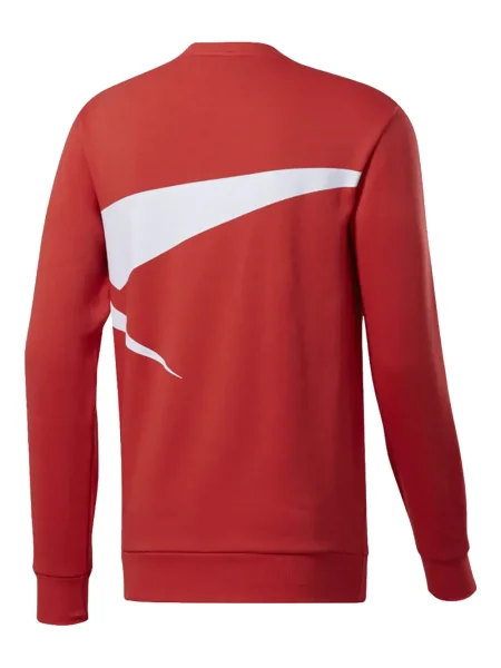 Hanorac crewneck Reebok roșu