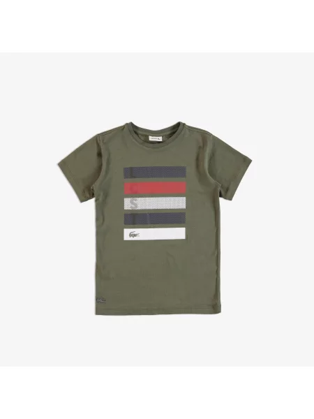 Футболка Lacoste.com зеленая