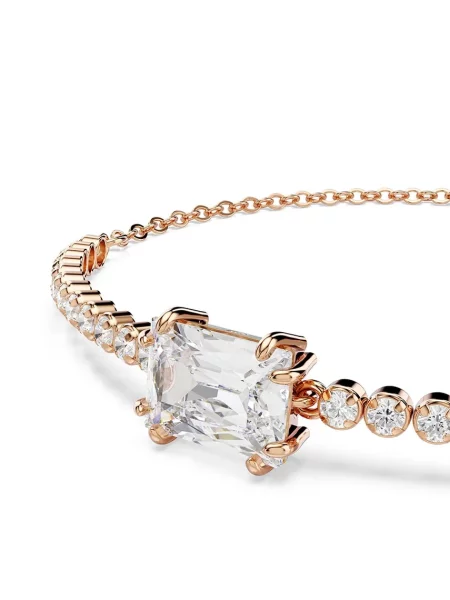 Swarovski Karkötő Tennis Matrix fehér