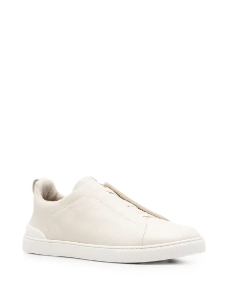 Sneakerși Zegna din piele
