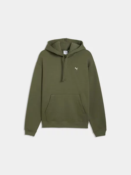 Худі PUMA Select Essentials Hoodie комбінований верх зелений