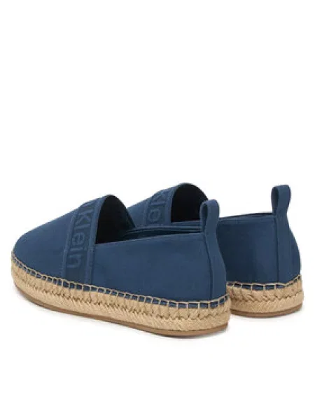 Espadrile Calvin Klein Oblique Espadrille Webbing plava