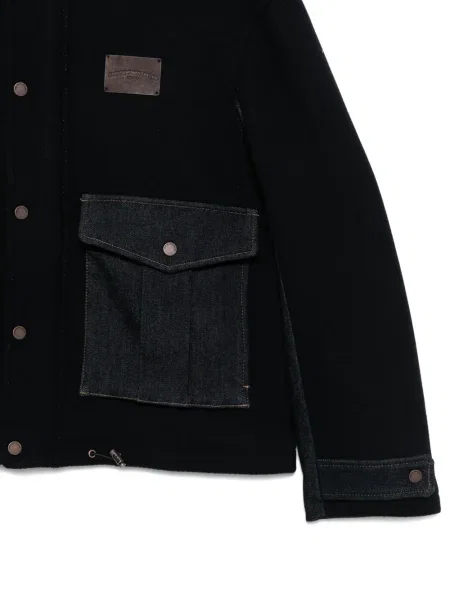 Geacă Emporio Armani albastru