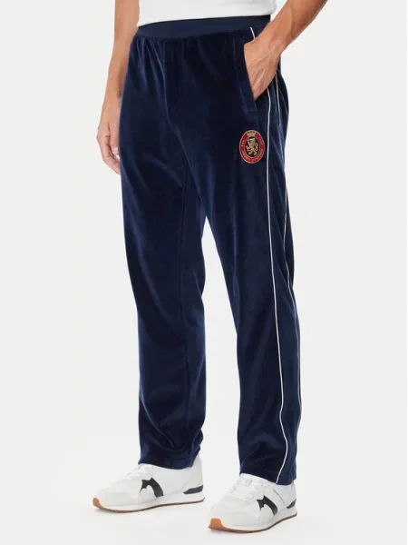 Tommy Hilfiger Sportinės kelnės Gift Crest Tamsiai mėlyna