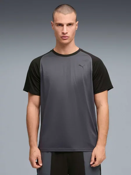 Ткань футболка Puma серая
