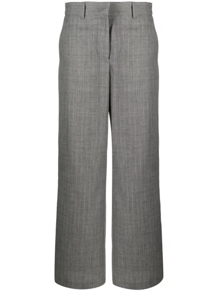 Pantaloni Msgm de lână gri