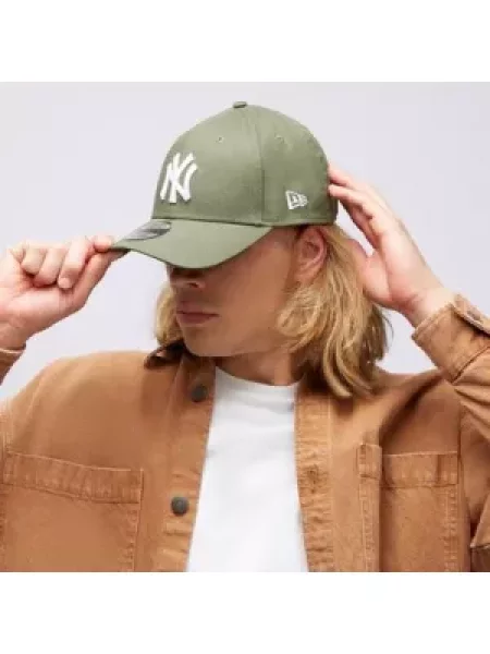 NEW ERA Kepurė Forty New York Yankees rusvai žalia / balta chaki