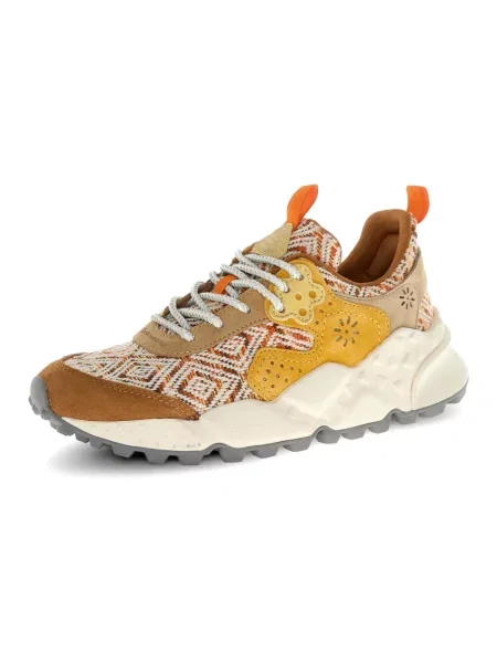 Sneakersy Flower Mountain zamszowe w kwiatki