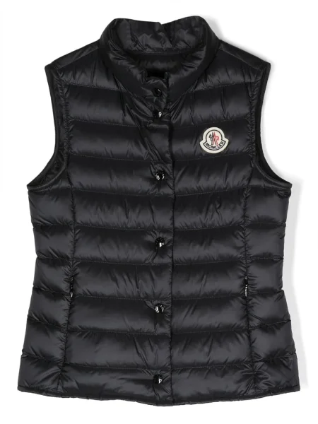Kamizelka puchowa dziecięca Moncler Enfant czarna