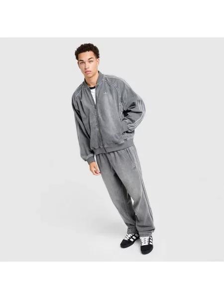 Kalhoty Adidas s kamínky šedé