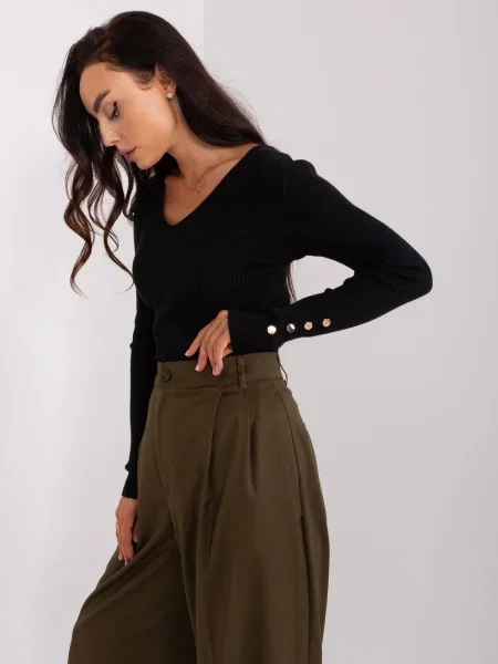 Pulover Fashionhunters negru