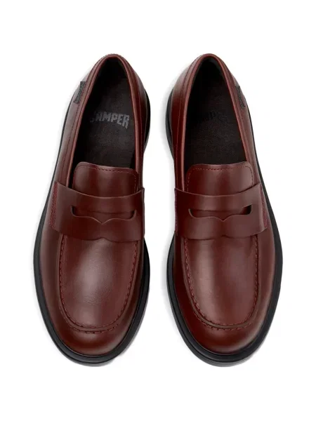 Pantofi loafer Camper din piele maro
