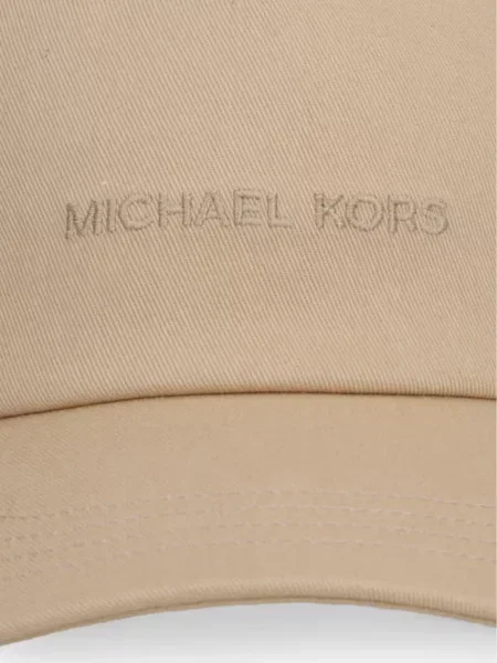 Hímzett megfordítható szarvasbőr öv Michael Michael Kors barna