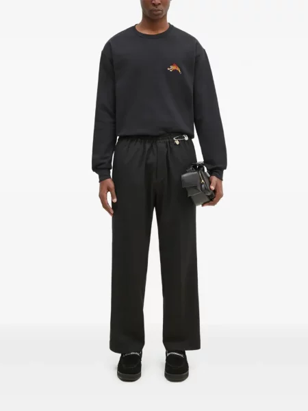 Суитчър Wacko Maria бродиран с тигров принт черно