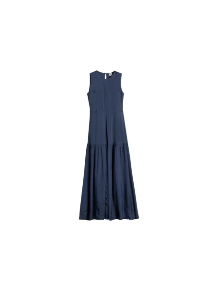 Sukienka maxi Aspesi niebieska