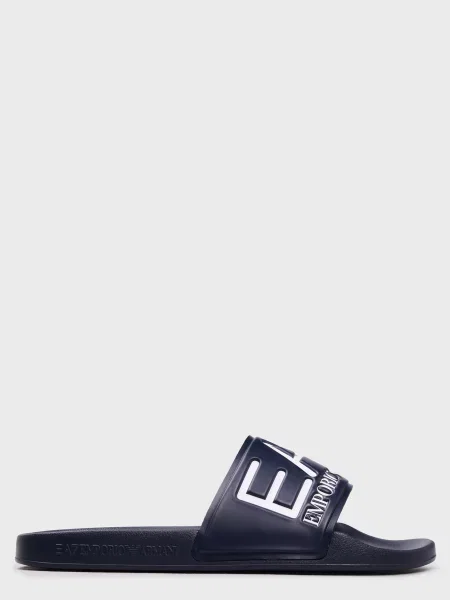 Шльопанці Ea7 Emporio Armani сині