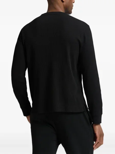 Tricou polo Polo Ralph Lauren cu dungi cu glugă de in albastru
