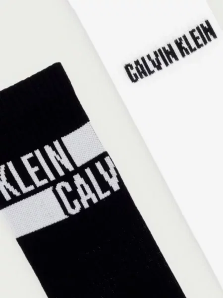 Calvin Klein ponožky dámske s bavlnou čierna