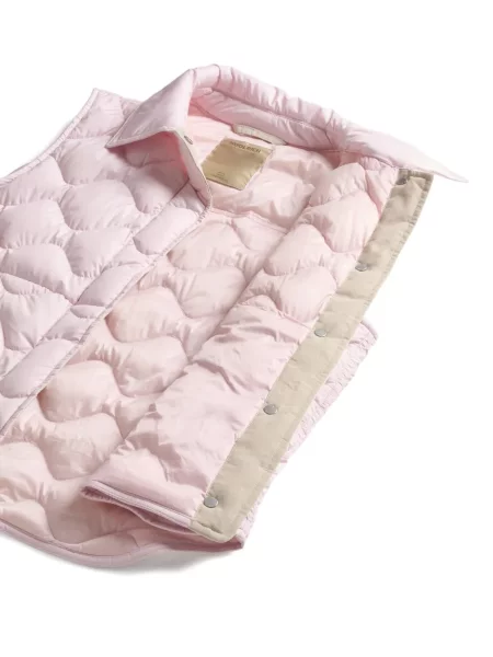 Vestă matlasată Woolrich matlasat roz