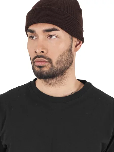 Těžká čepice hnědá