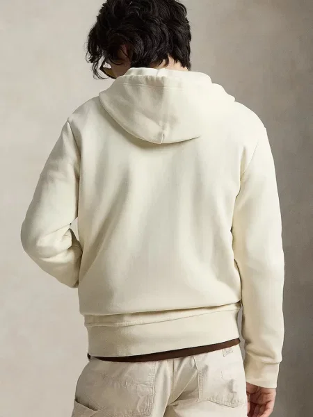 Polo Ralph Lauren mikina na s kapucňou béžová