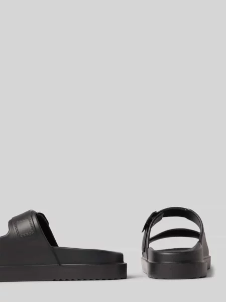 Klapki Tommy Hilfiger Light Double Strap black czarne