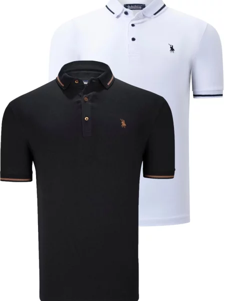Tricou polo Dewberry negru