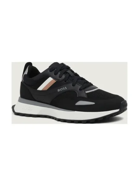 BOSS BLACK Sneakers tornacipő Jonah_Runn fekete