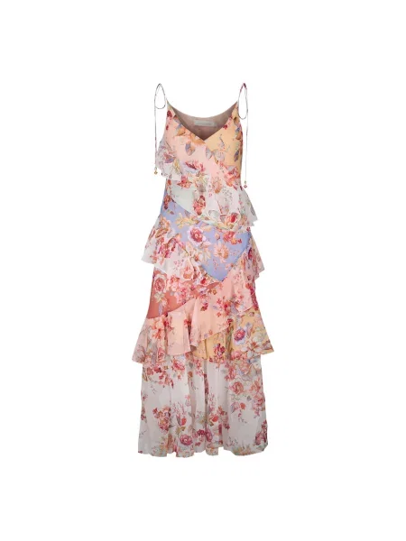 Wielobarwność sukienka Zimmermann garniturowa