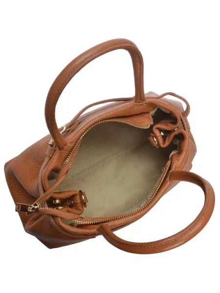 Geantă shopper Luisa Vannini maro
