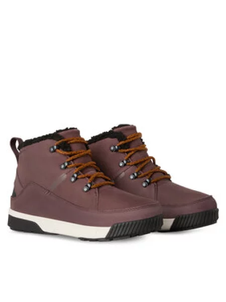 Čizme za snijeg The North Face Sierra Mid Lace W smeđa