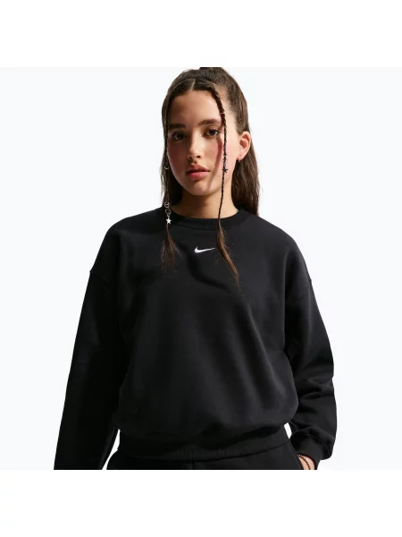 Bluză pentru copii Nike Sportswear Studio black/white alb