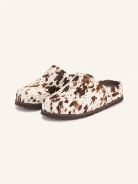 Ugg Pantofle Otzo Western krémová / tmavě hnědá