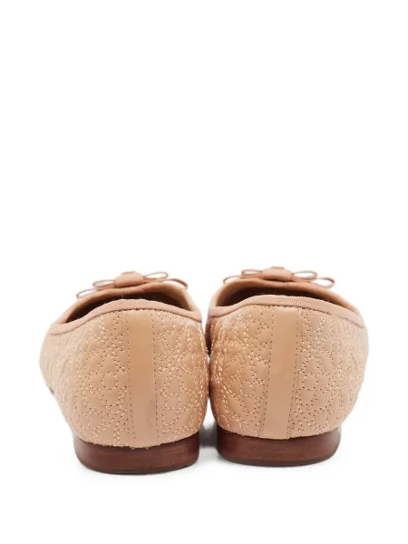 Matlasat balerini Tory Burch din piele