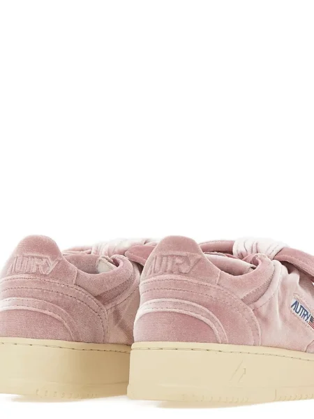 Sneakerși Autry cu funde roz